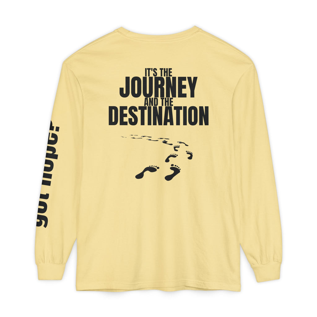 315 It’s the Journey Unisex Long Sleeve T-Shirt - Inspirational Casual Wear