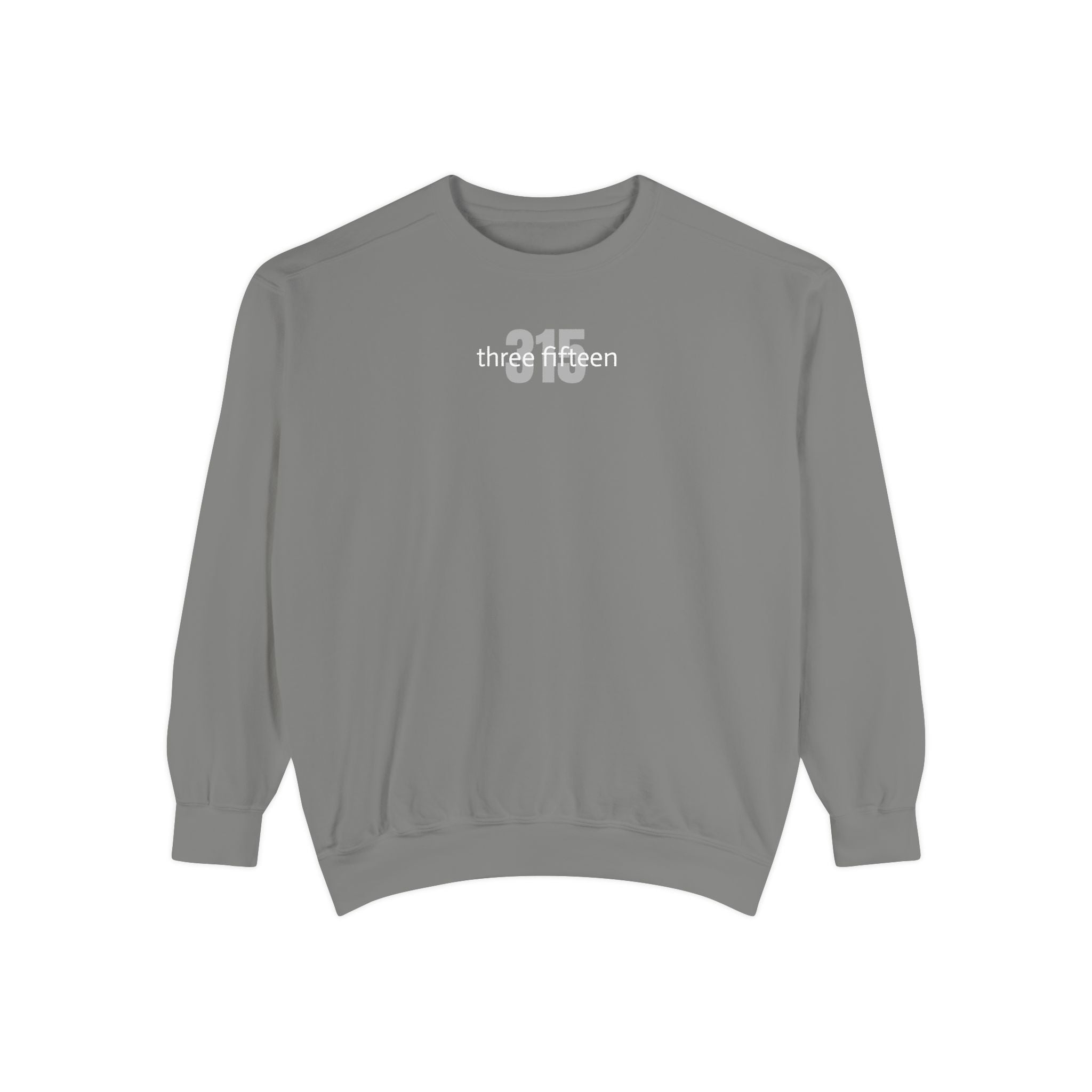 15 - Sweatshirt Bold 315 Multi Color - Embroidered Minimalist Logo Sweatshirt —Crewneck Casual Pullover