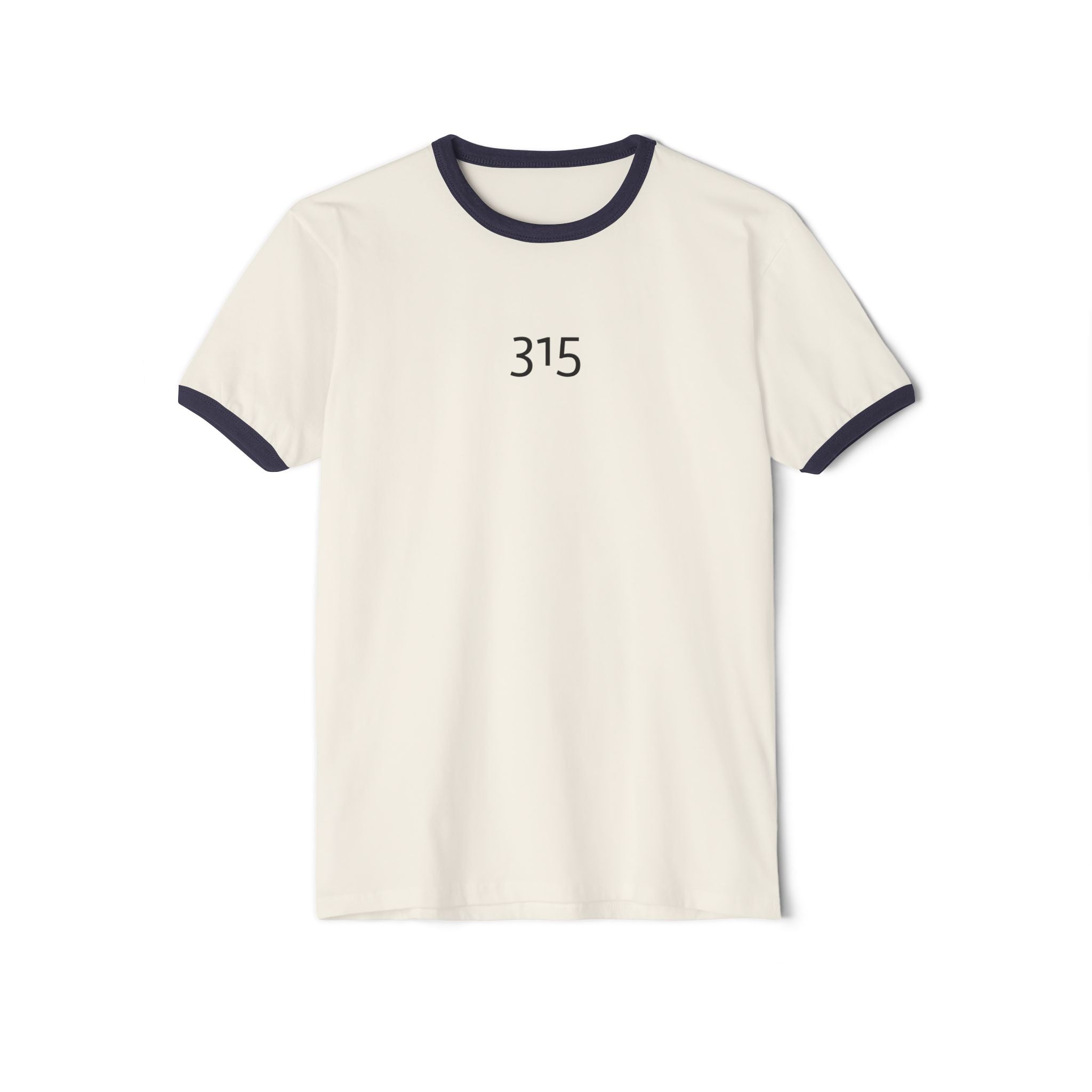 315 Unisex Cotton Ringer T-Shirt - Casual & Comfortable Style