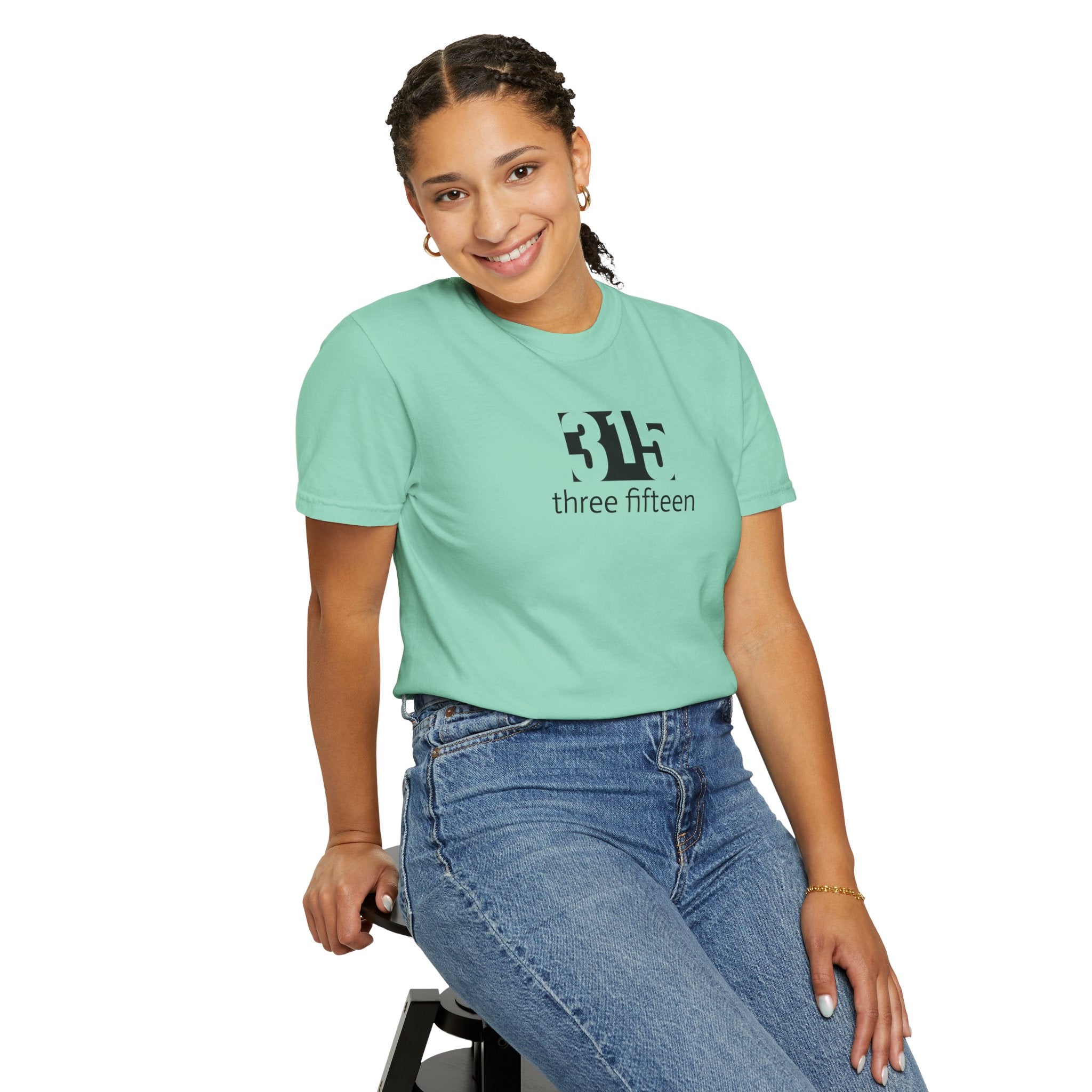 1 - Multi Colors 315 Block Graphic T-Shirt