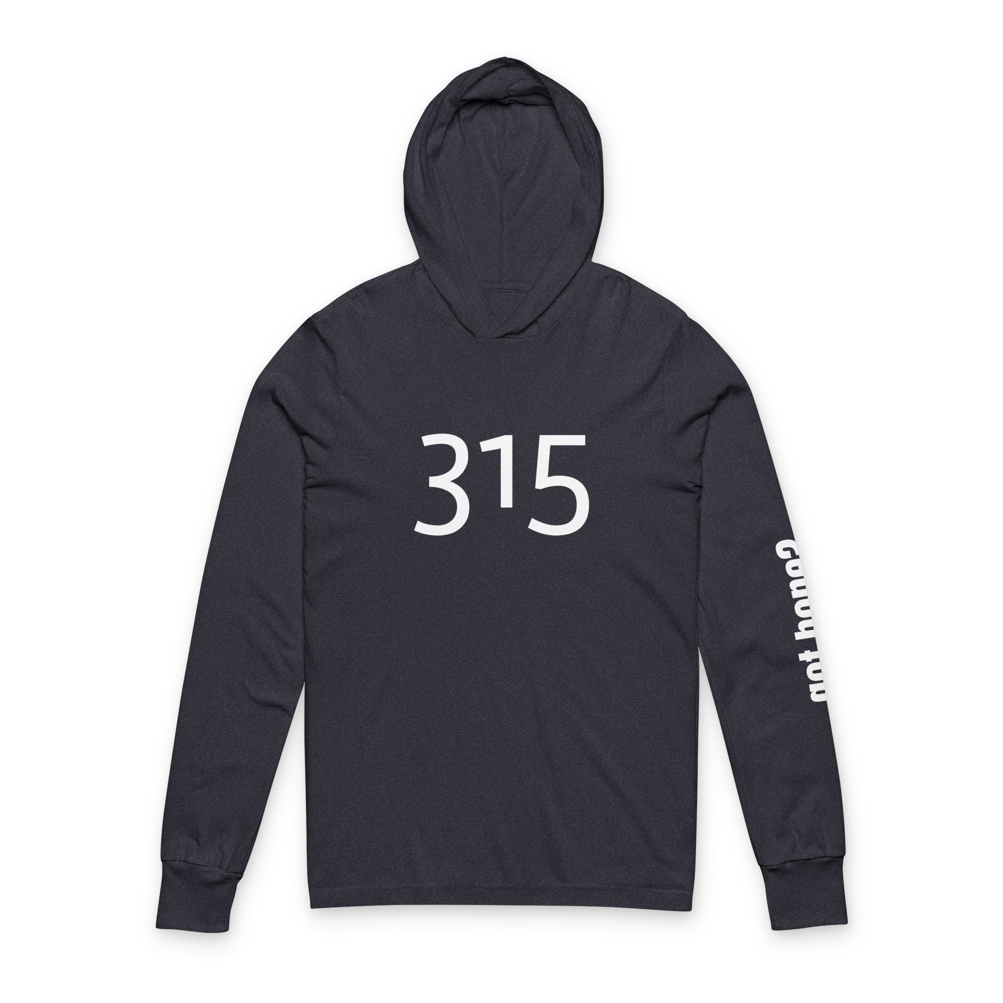 Multi Color Inspirational Unisex Hooded Long Sleeve Tee - "This Isn't the End of My Story"