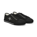 31 - Men's Low Top Sneakers TF — Minimal Grey Canvas Shoes with '315' Side Graphic