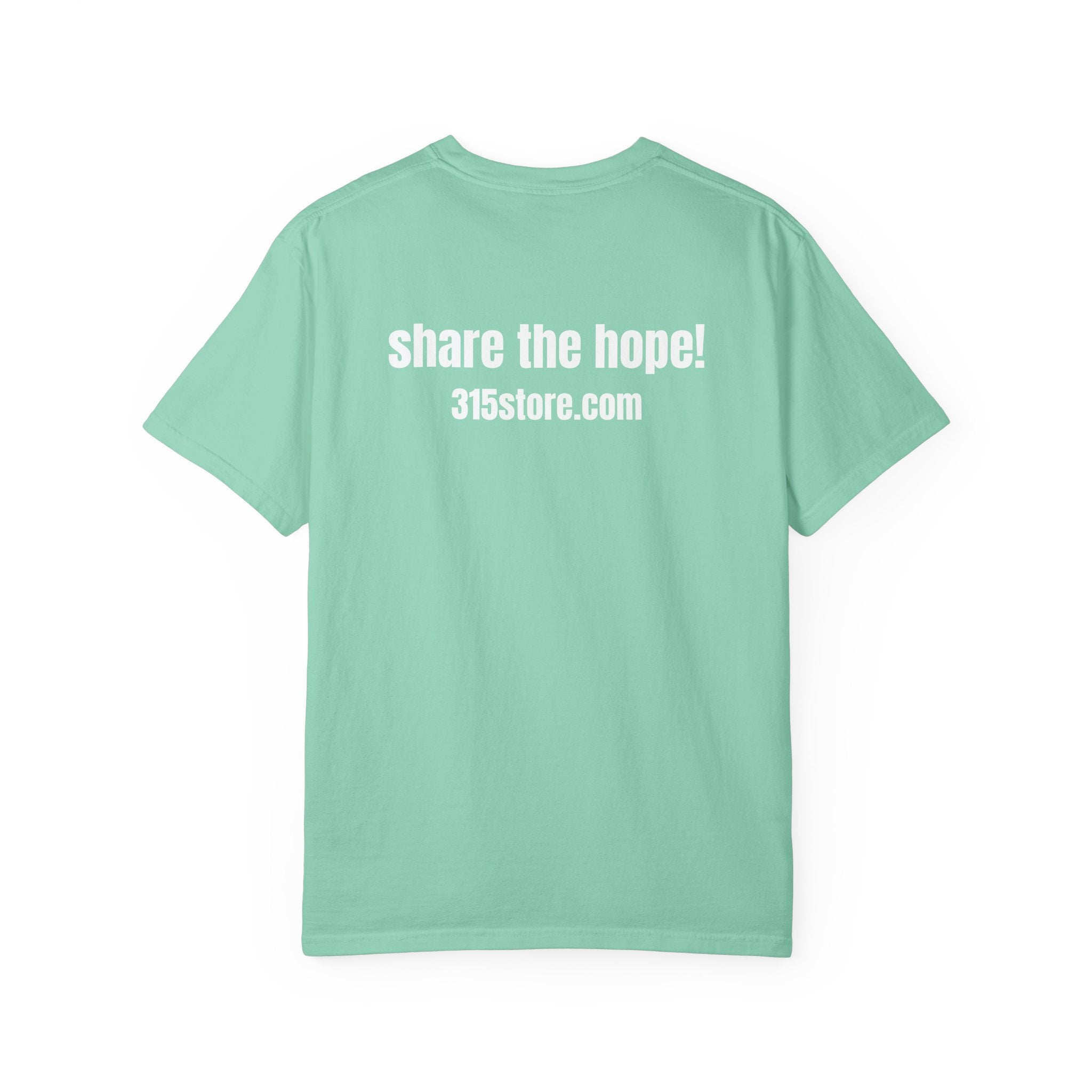 Multi Colors 315  "Share the Hope" Graphic T-Shirt