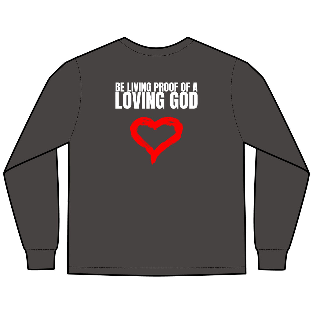 Be Living Proof  Multi Colors Hanes Garment-Dyed Long Sleeve T-Shirt with 315 Print