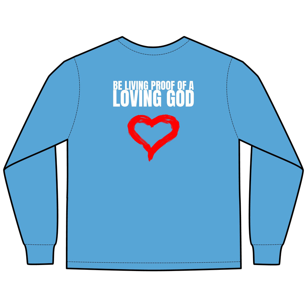 Be Living Proof  Multi Colors Hanes Garment-Dyed Long Sleeve T-Shirt with 315 Print
