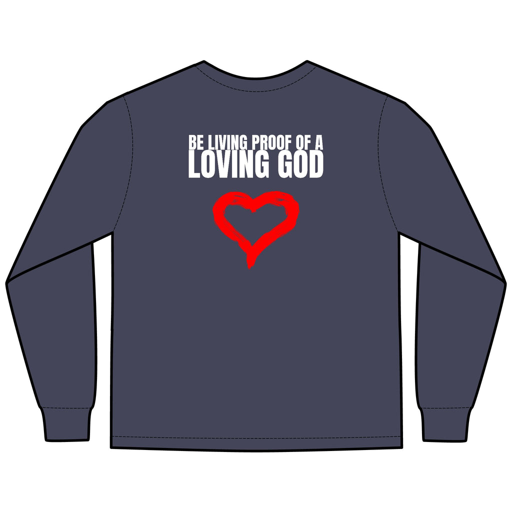 Be Living Proof  Multi Colors Hanes Garment-Dyed Long Sleeve T-Shirt with 315 Print