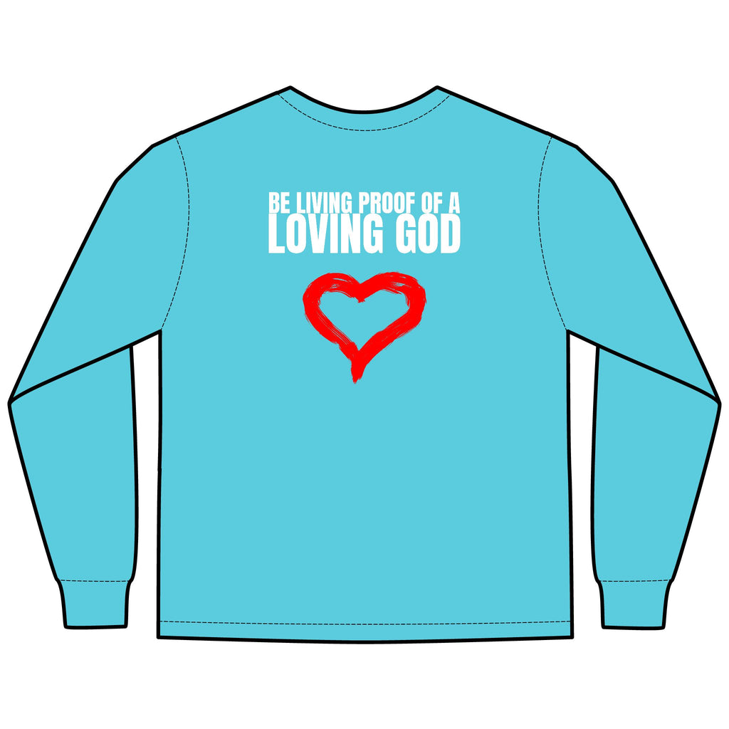 Be Living Proof  Multi Colors Hanes Garment-Dyed Long Sleeve T-Shirt with 315 Print