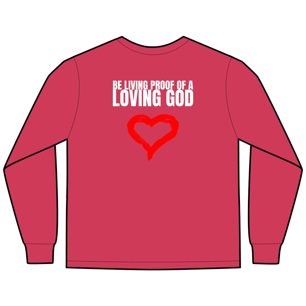 Be Living Proof  Multi Colors Hanes Garment-Dyed Long Sleeve T-Shirt with 315 Print