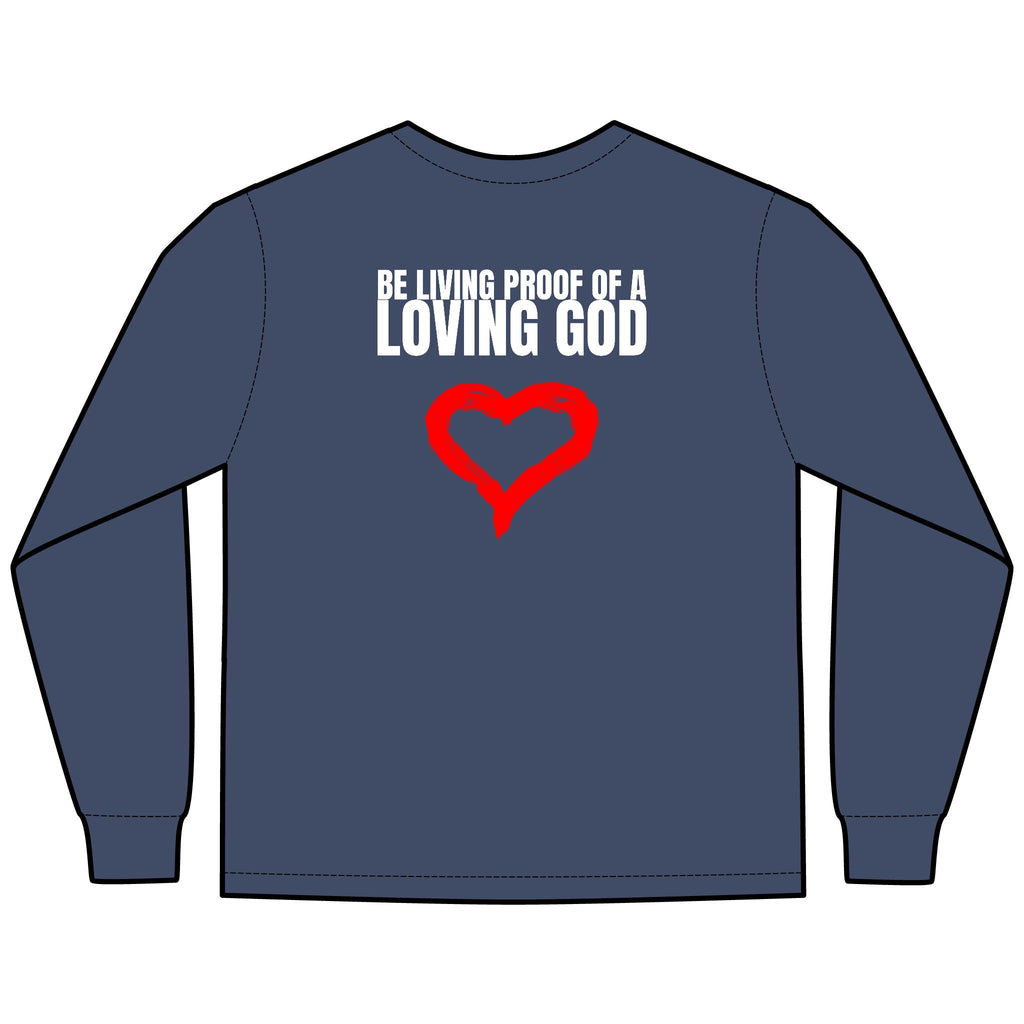Be Living Proof  Multi Colors Hanes Garment-Dyed Long Sleeve T-Shirt with 315 Print