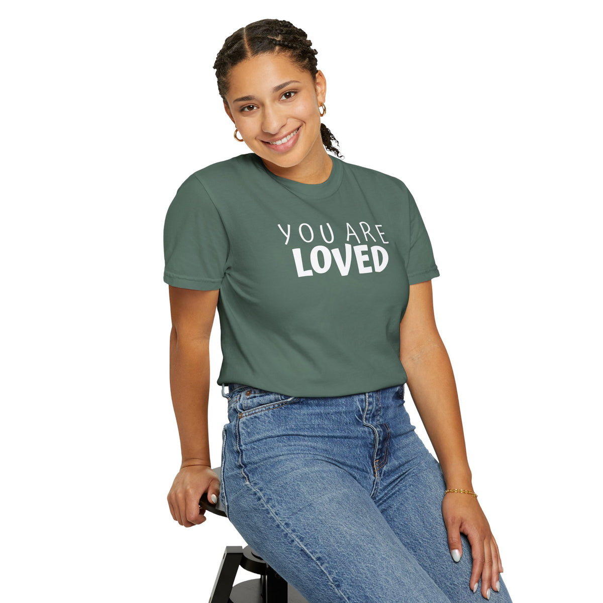 01 - You Are Loved Multi Colors Graphic T-Shirt