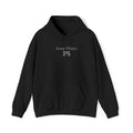 16 - 315 Three Fifteen Embroidered Hoodie — Minimalist Distressed Graphic Sweatshirt
