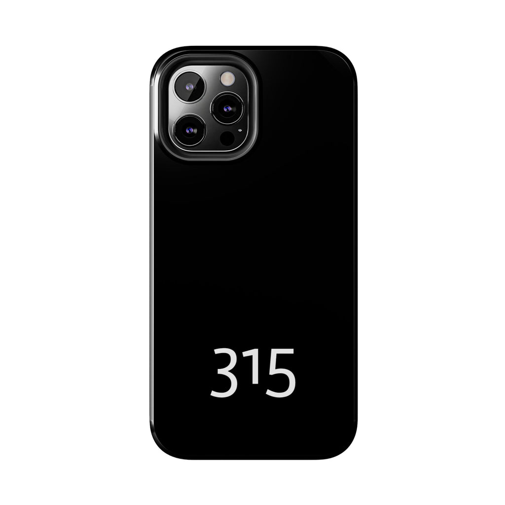 36 - Phone case 315 Tough Phone Case — Motivational Black Protective Cover