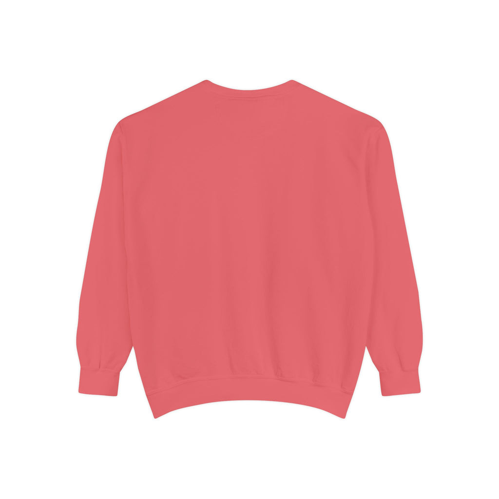 15 - Multi Color Hope Matters Embroidered Minimalist Logo Sweatshirt — White Crewneck Casual Pullover