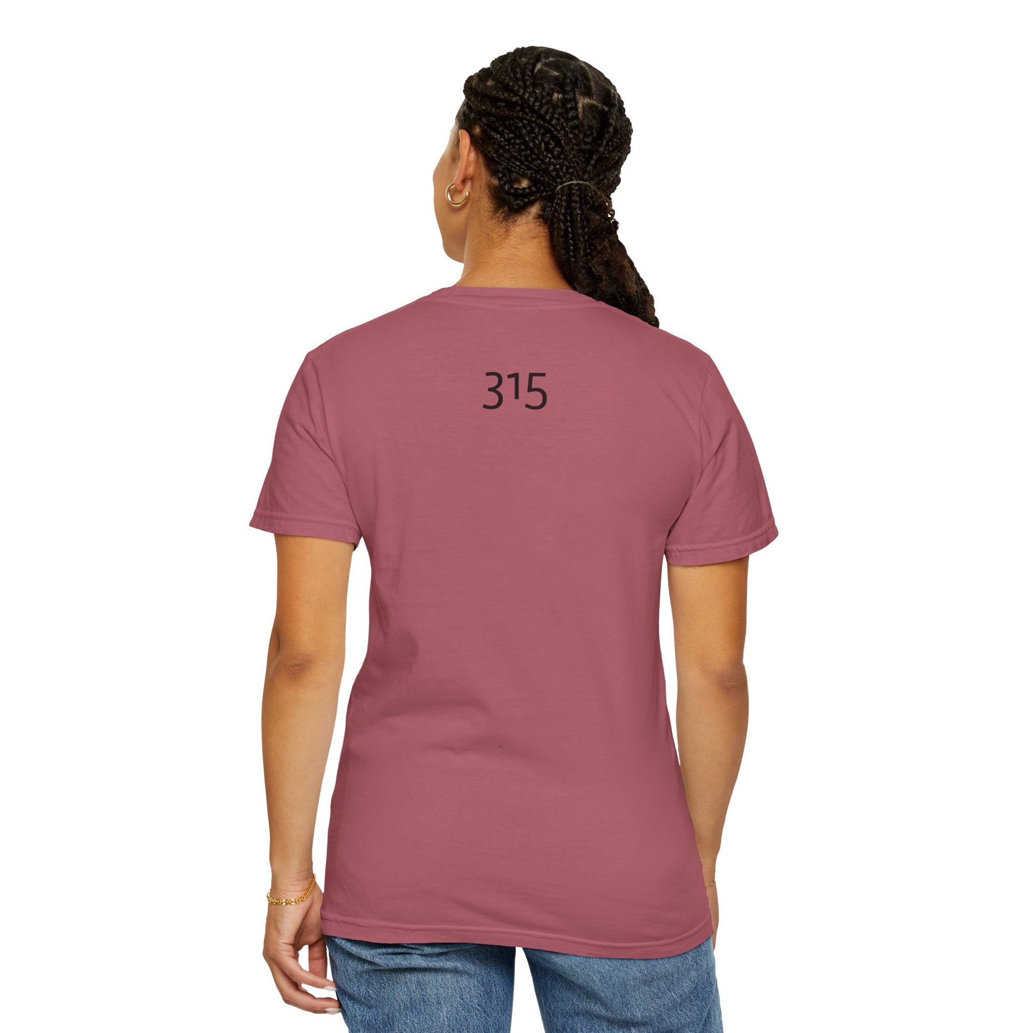 1 - 315 Basic Multi Colors TF Overlay Graphic T-Shirt