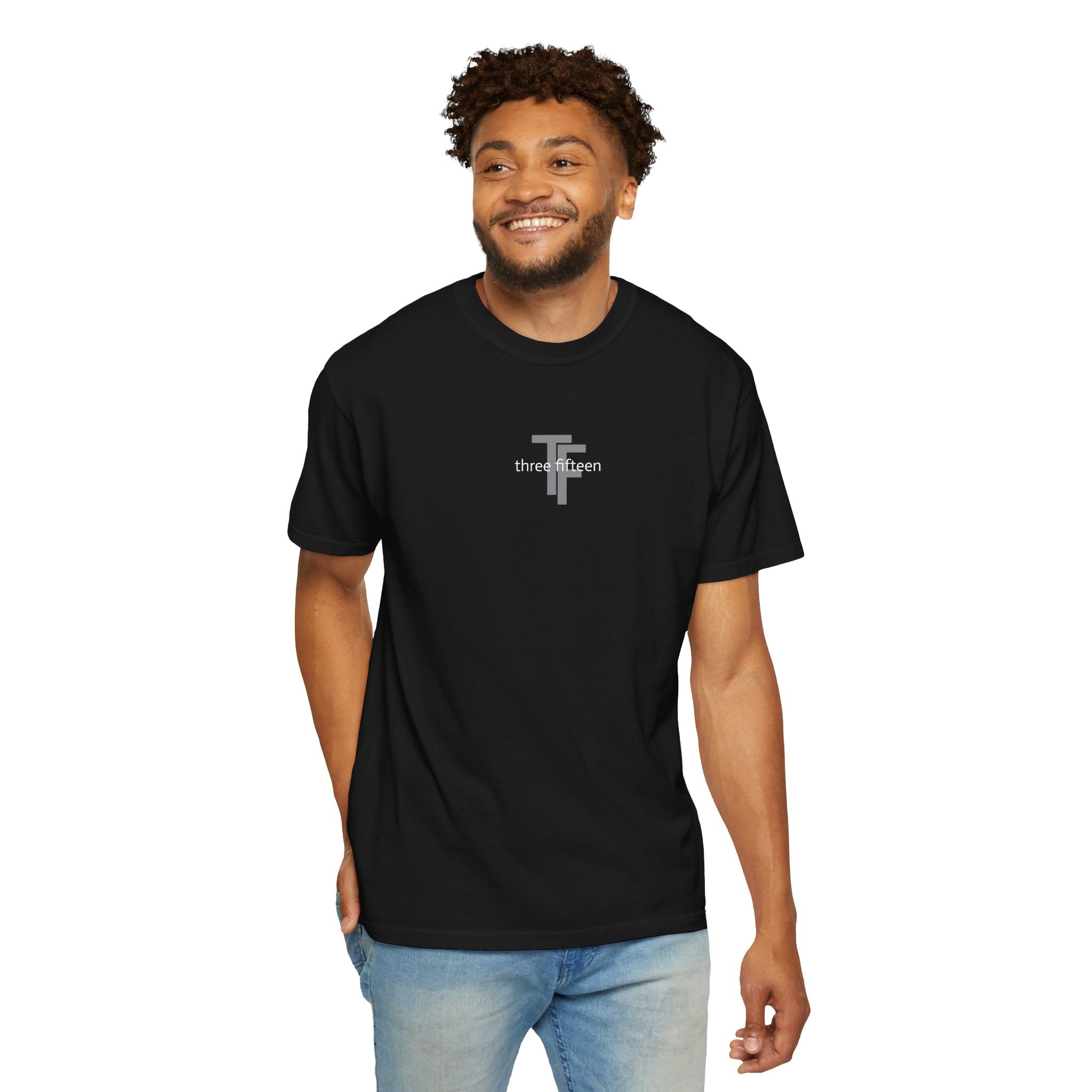 1 - Multi Colors TF Large Print T-Shirt