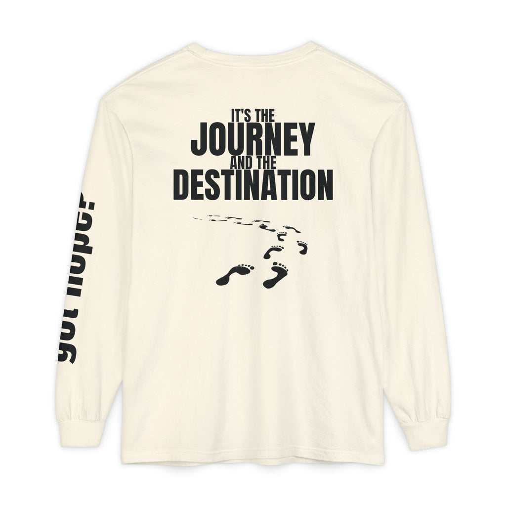 315 It’s the Journey Unisex Long Sleeve T-Shirt - Inspirational Casual Wear
