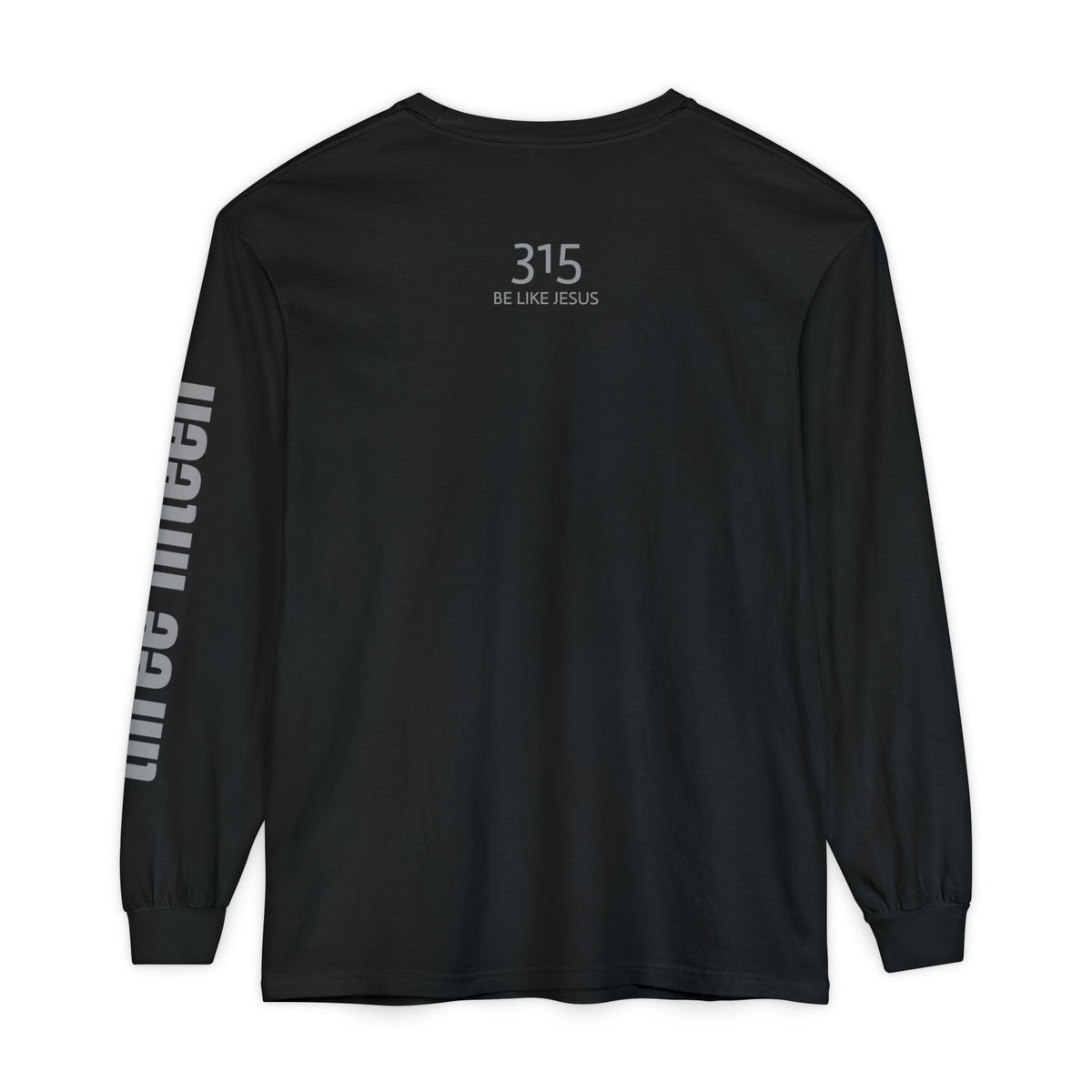 12 - Unisex Long Sleeve T-Shirt - Be Like Jesus Inspirational Casual Wear