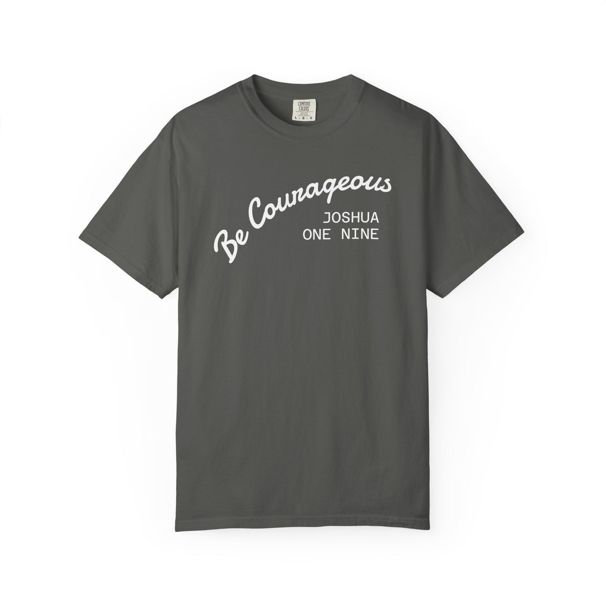 01 - Courageous Joshua One Nine Multi Colors Graphic T-Shirt