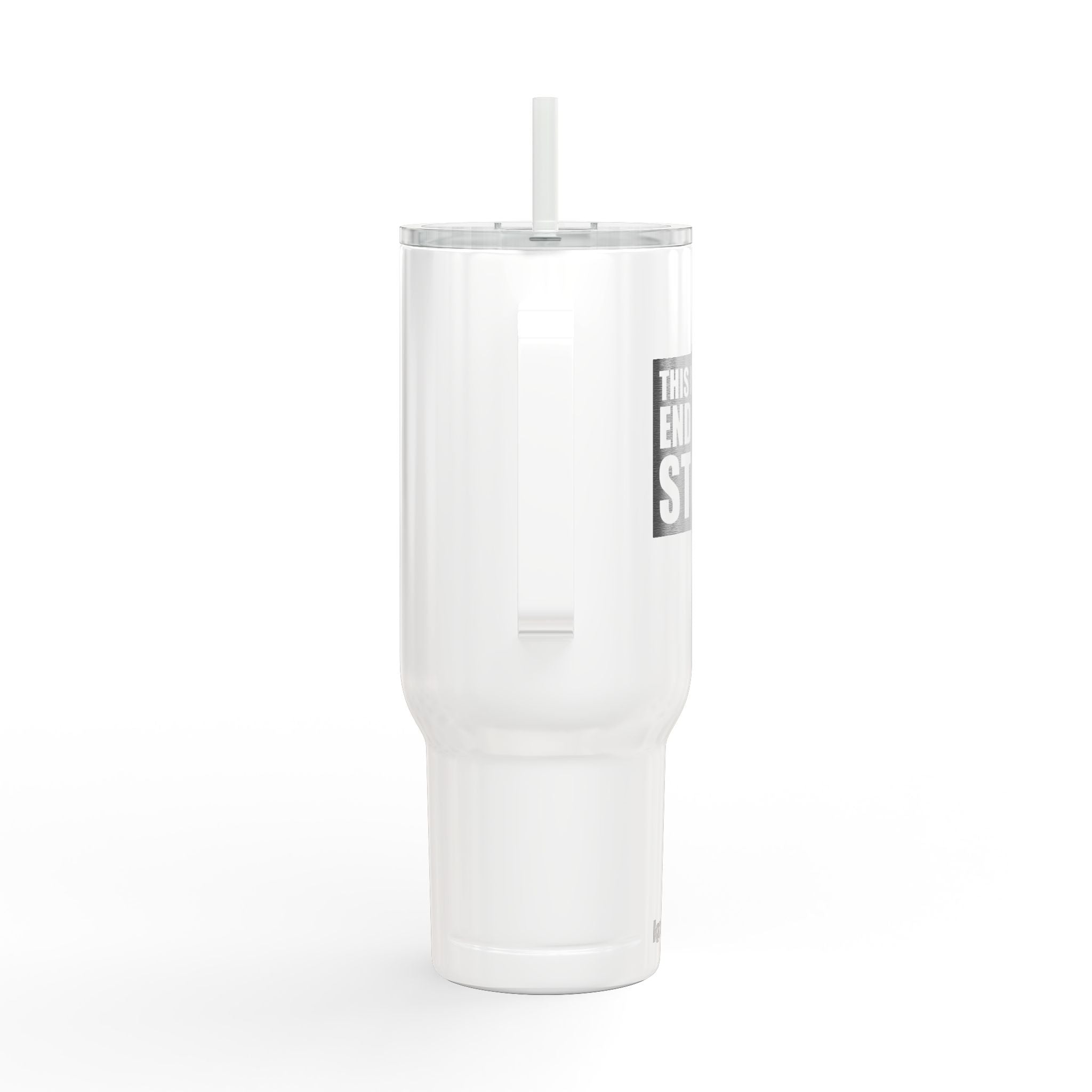 Engraved Insulated Tumbler - 40oz - Inspirational Quote