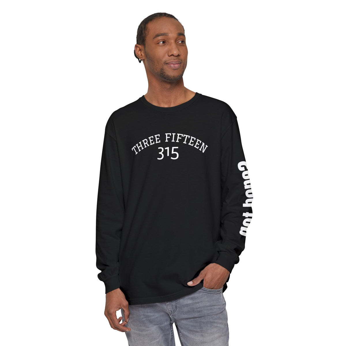 12 - Long sleeve tee 315 The Greatest of These Unisex Long Sleeve T-Shirt - Inspirational Casual Wear