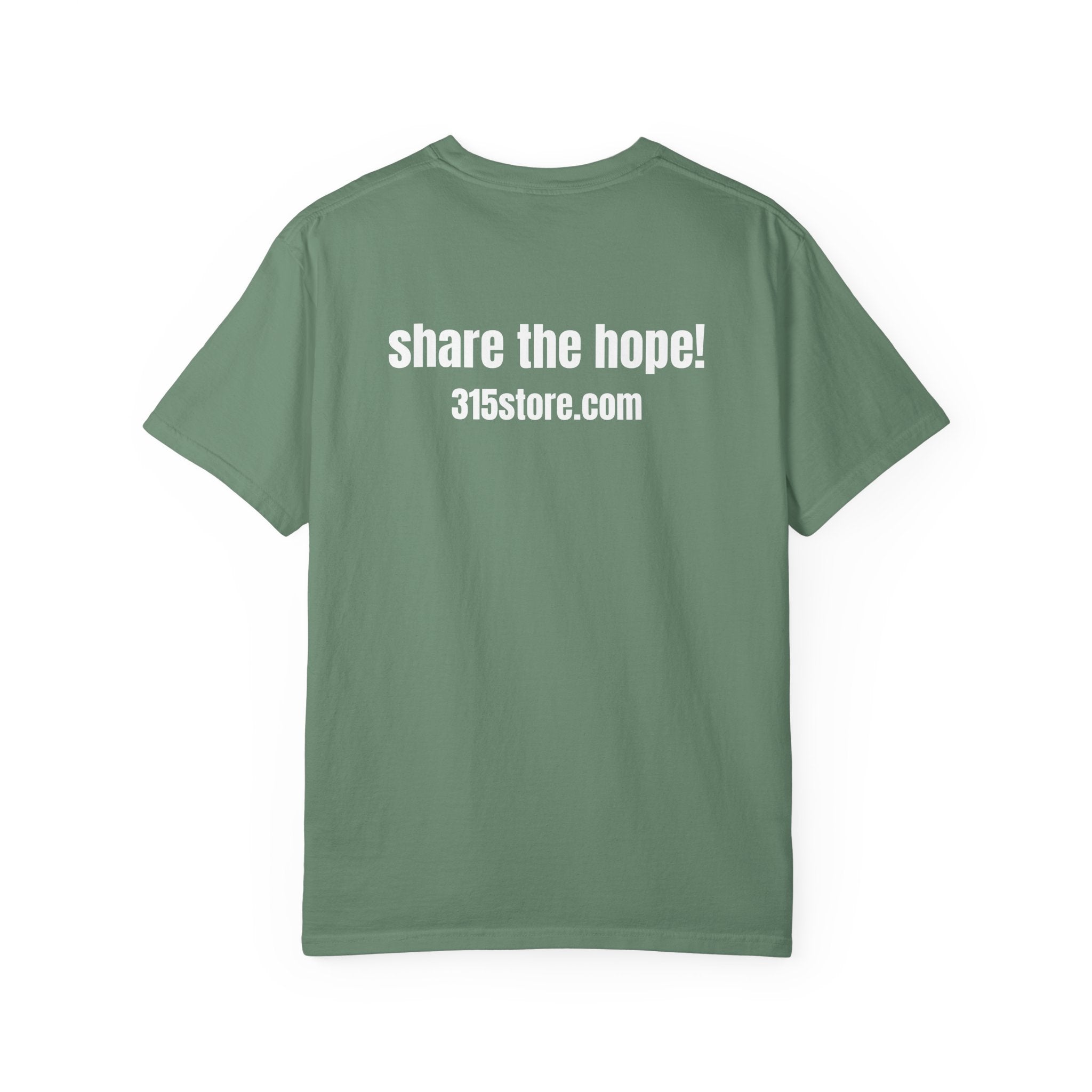 Multi Colors 315  "Share the Hope" Graphic T-Shirt