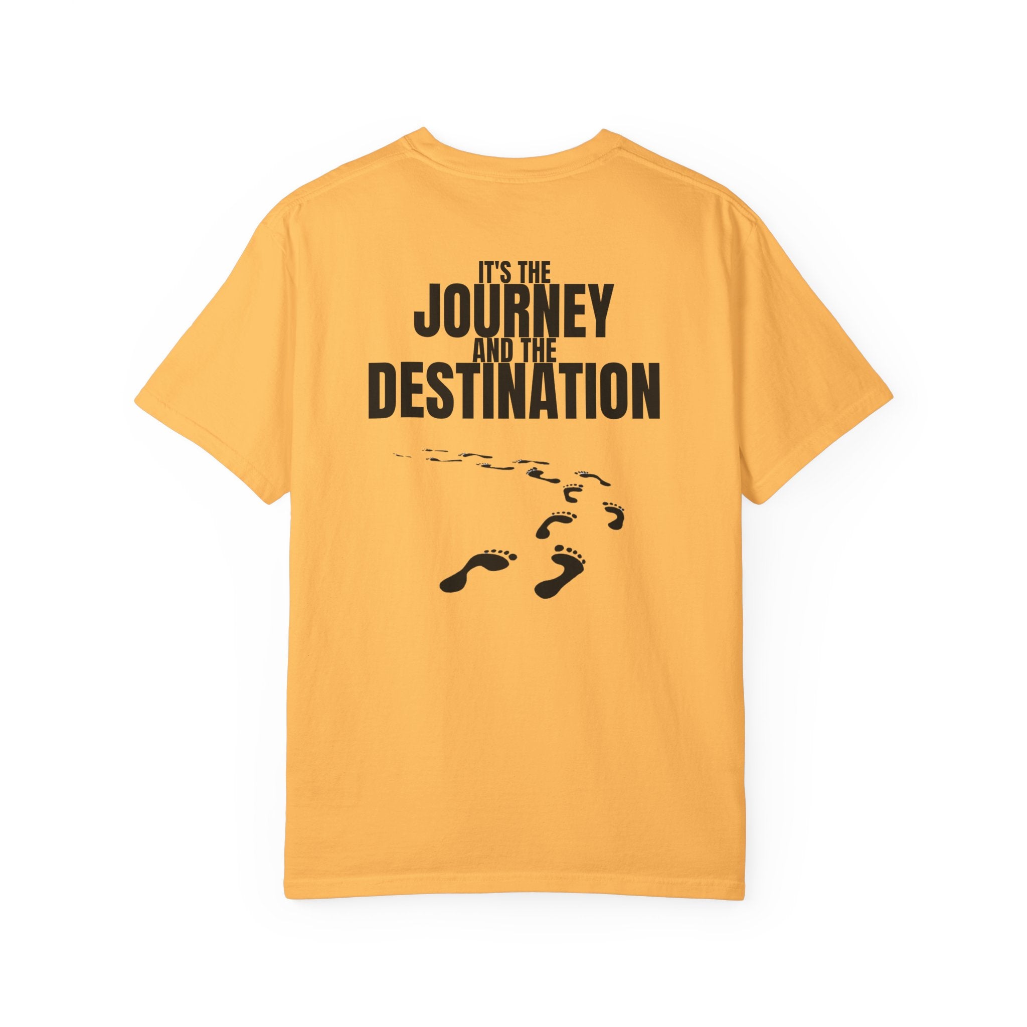 Square 315 Multi Color - It’s the Journey and the Destination Multi Colors 315 Graphic T-Shirt