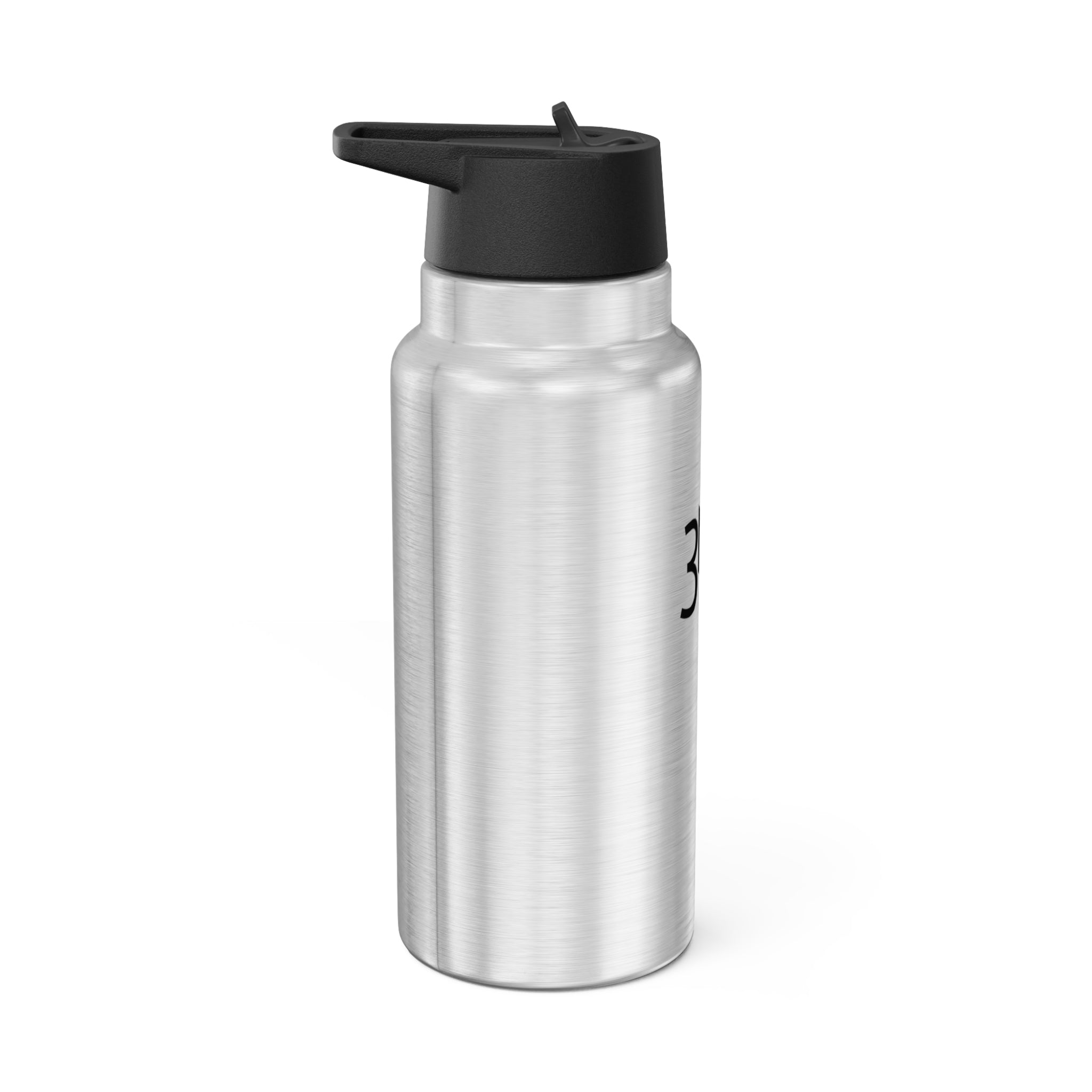 32oz Stainless Water Tumbler — Red “315” Minimalist Sports Bottle