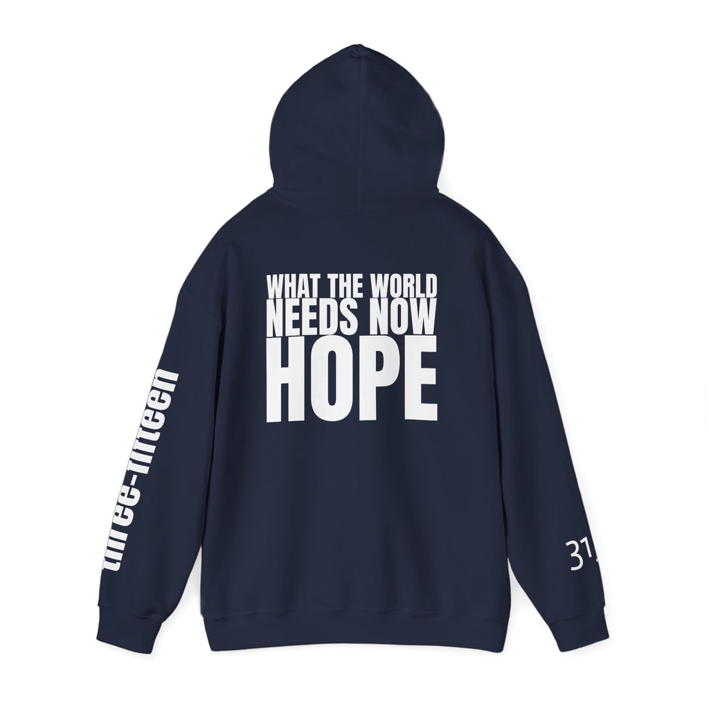 16 - Multi Colors “What the World Needs Now - HOPE”" Inspirational Quote Hoodie - This Isn't The End Of My Story