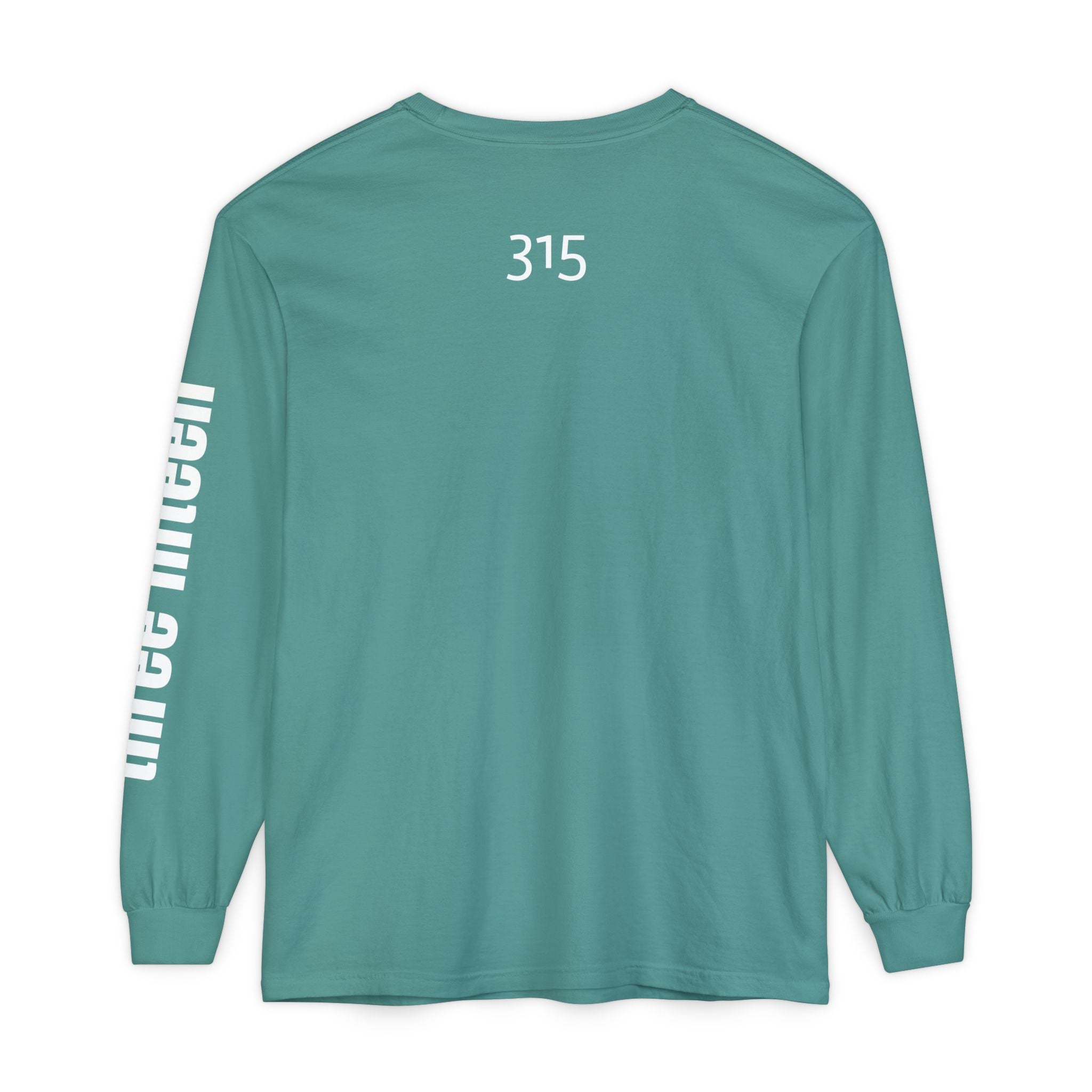 12 - 315 Three Fifteen Multi Color Unisex Long Sleeve T-Shirt - Inspirational Casual Wear