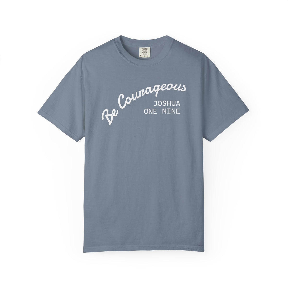 01 - Courageous Joshua One Nine Multi Colors Graphic T-Shirt