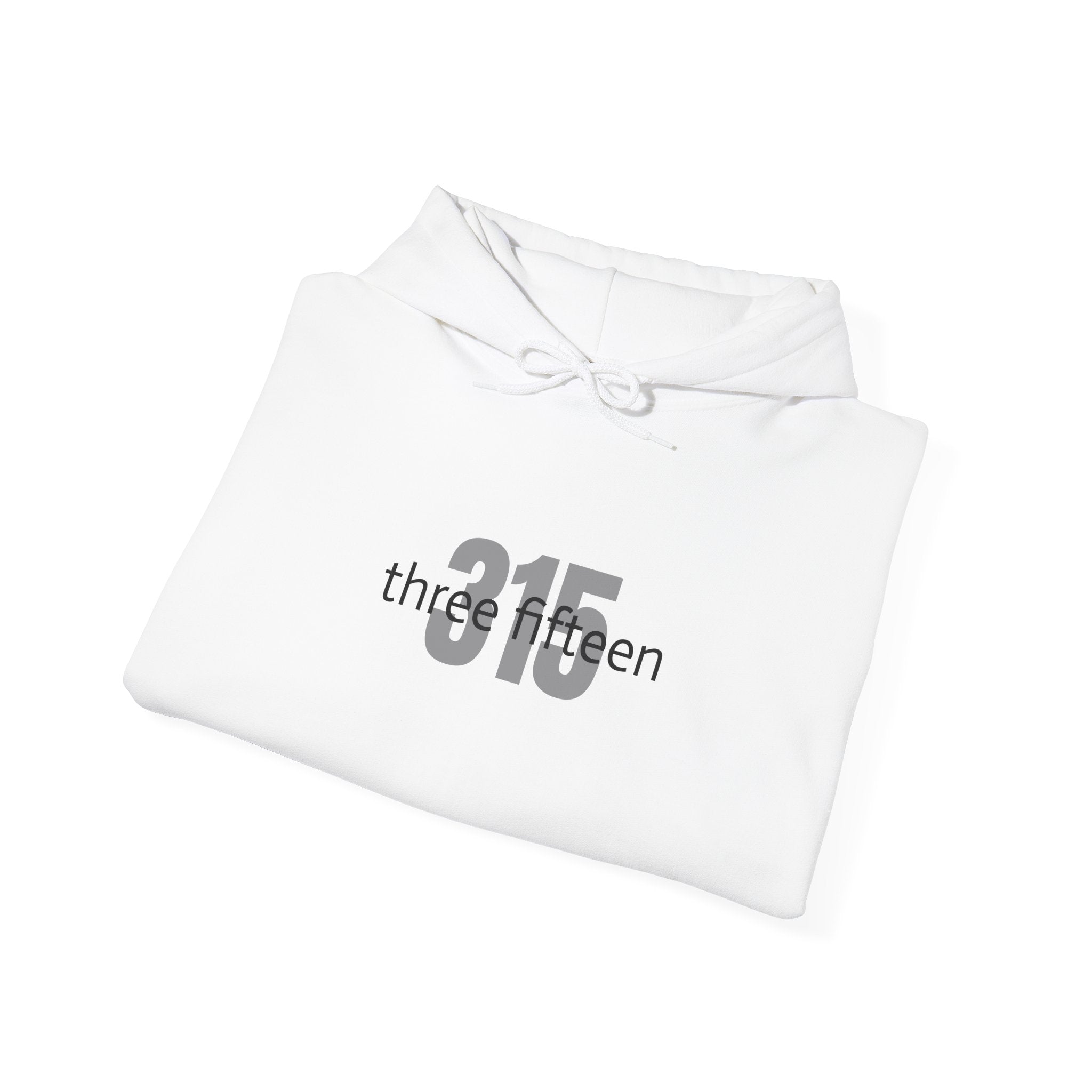 16 - Multi Color Printed Bold 315 Three Fifteen Inspirational Quote Hoodie - This Isn't The End Of My Story
