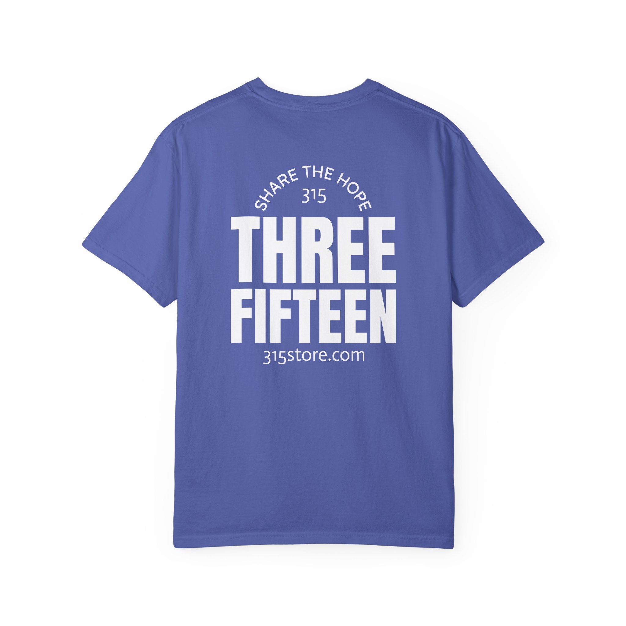 1 - Multi Colors Share the Hope Three Fifteen Graphic T-Shirt