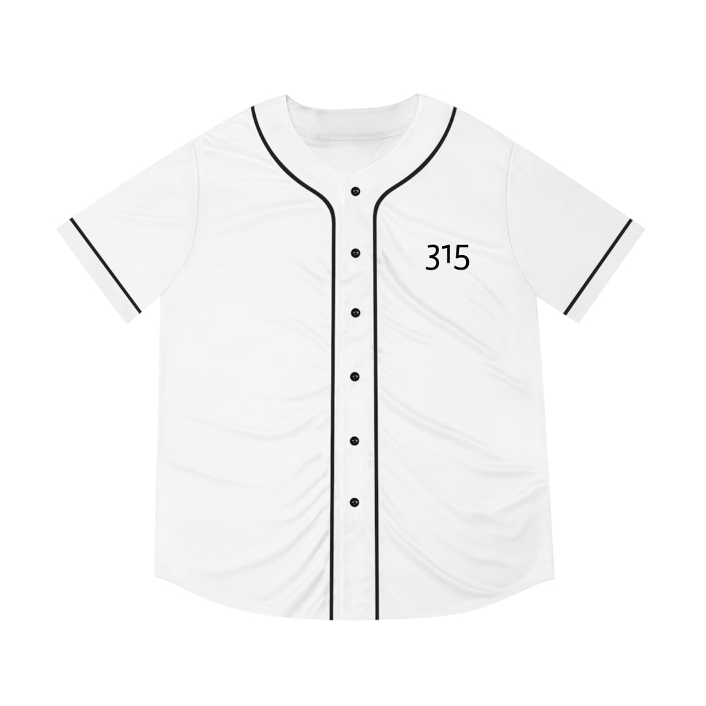 Three-Fifteen Stylish Men's Baseball Jersey with Custom Number 315