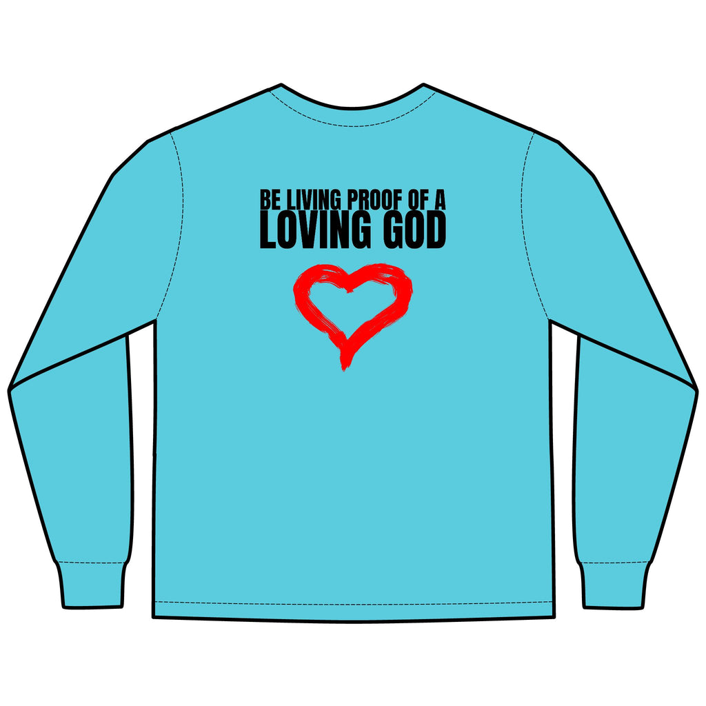 Be Living Proof  Multi Colors Hanes Garment-Dyed Long Sleeve T-Shirt with 315 Print