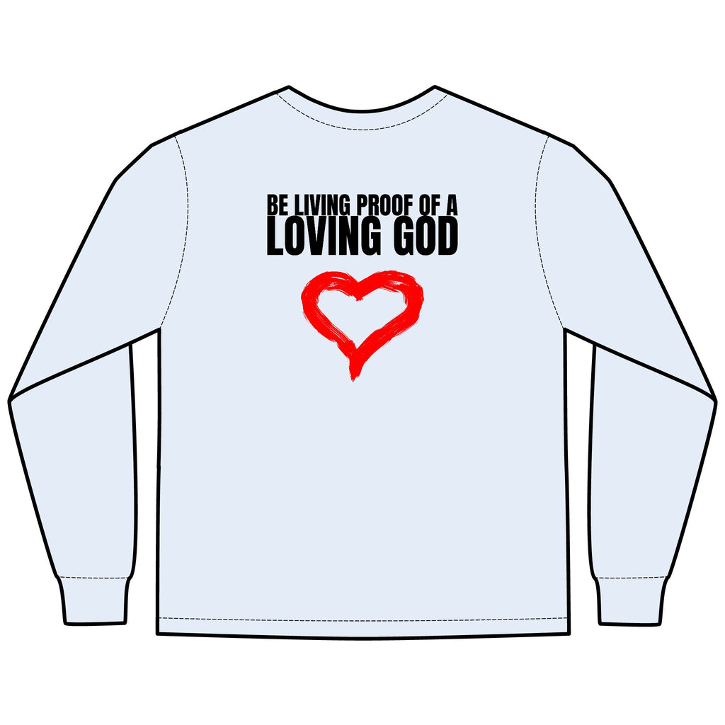 Be Living Proof  Multi Colors Hanes Garment-Dyed Long Sleeve T-Shirt with 315 Print
