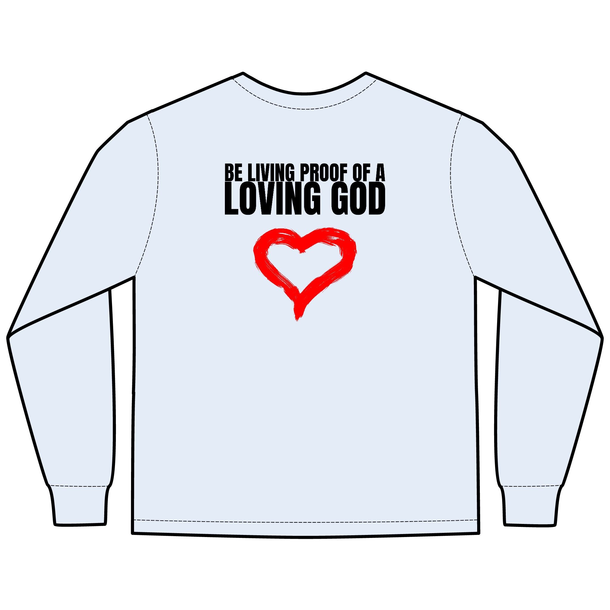 Be Living Proof  Multi Colors Hanes Garment-Dyed Long Sleeve T-Shirt with 315 Print