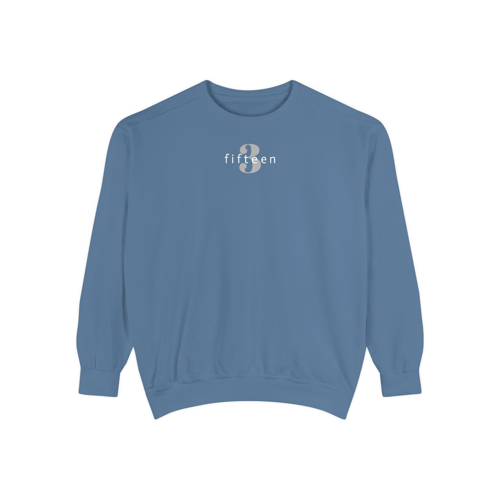 15 - Sweatshirt Bold 315 Multi Color - Embroidered Minimalist Logo Sweatshirt —Crewneck Casual Pullover