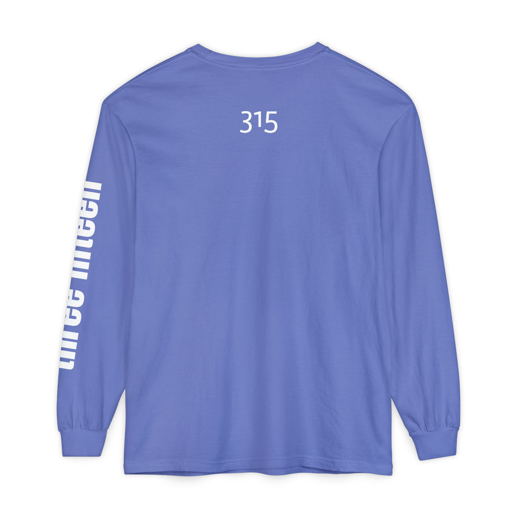 12 - 315 Three Fifteen Multi Color Unisex Long Sleeve T-Shirt - Inspirational Casual Wear