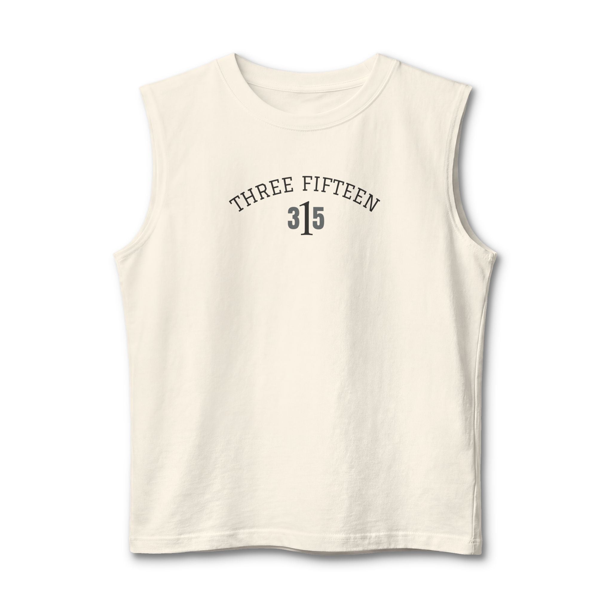 1131 - Muscle Tank — 'the 315' Minimalist Fitness Graphic Tank Top