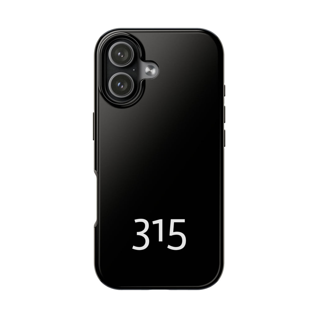 36 - Phone case 315 Tough Phone Case — Motivational Black Protective Cover