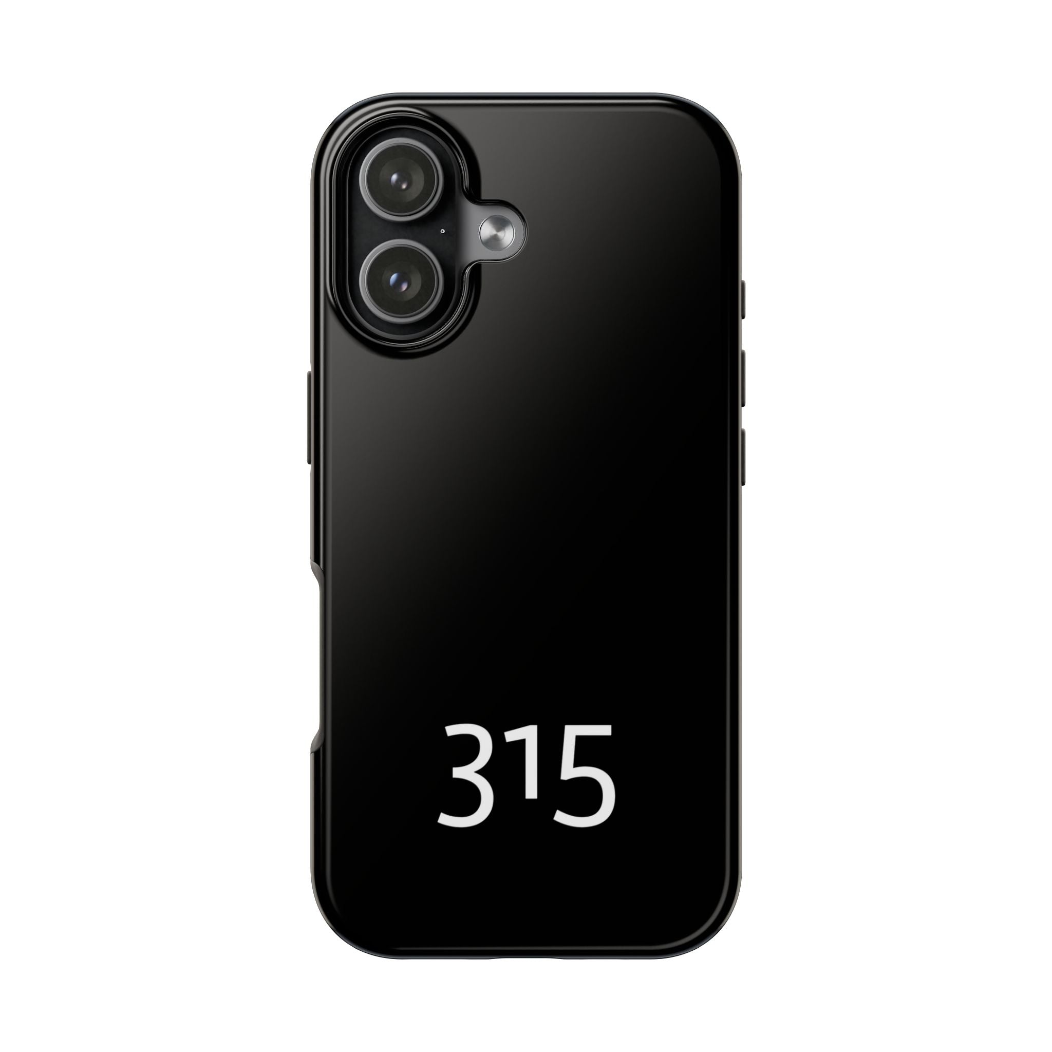 36 - Phone case 315 Tough Phone Case — Motivational Black Protective Cover