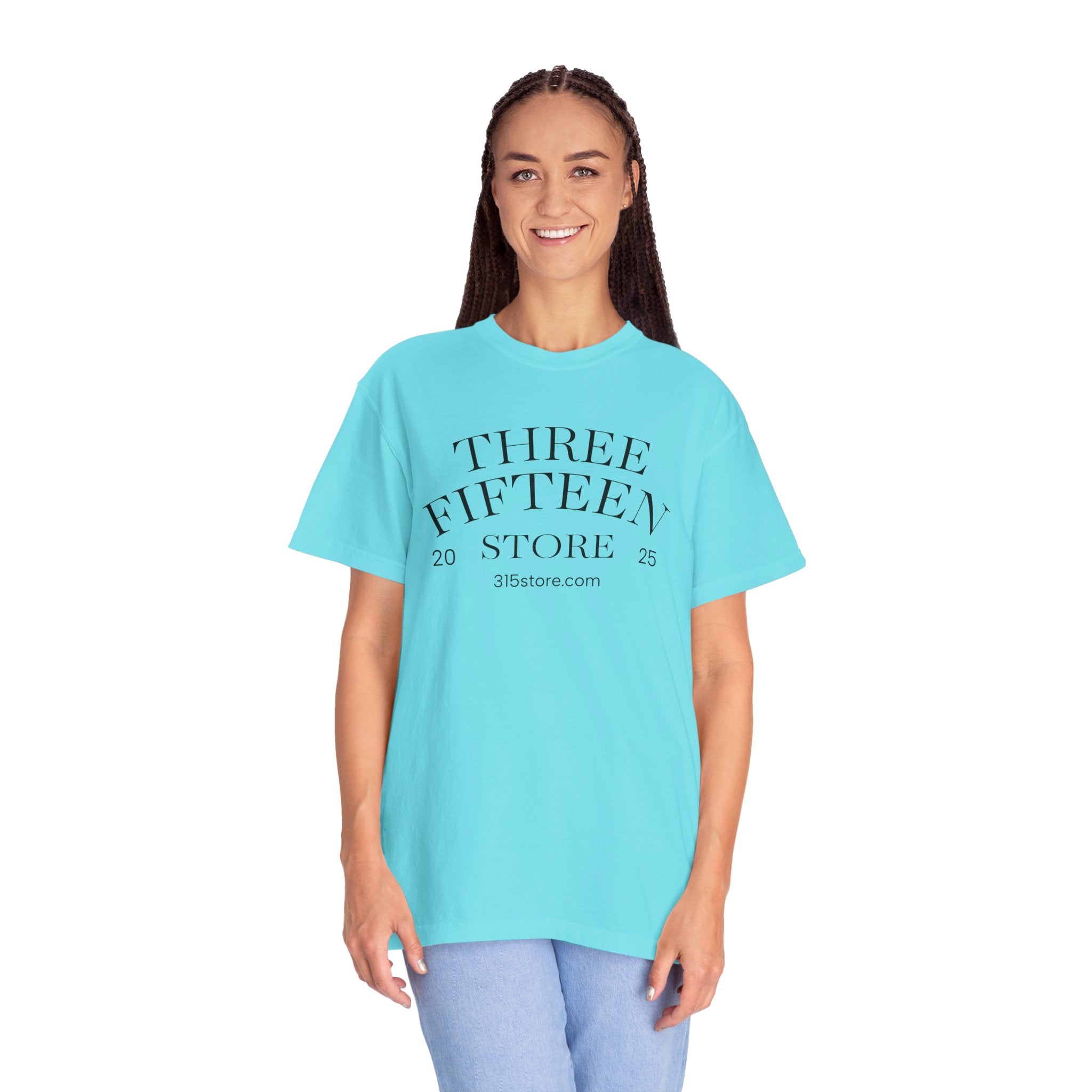 11 - Three Fifteen Store Plain Back Multi Colors Graphic T-Shirt