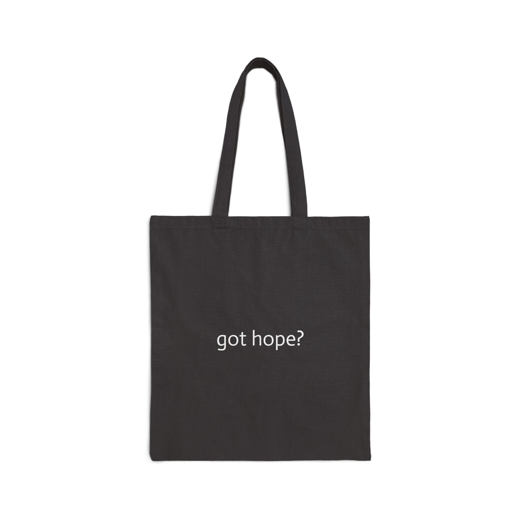 Hope Canvas Tote Bag – Eco-Friendly Shopping and Everyday Use