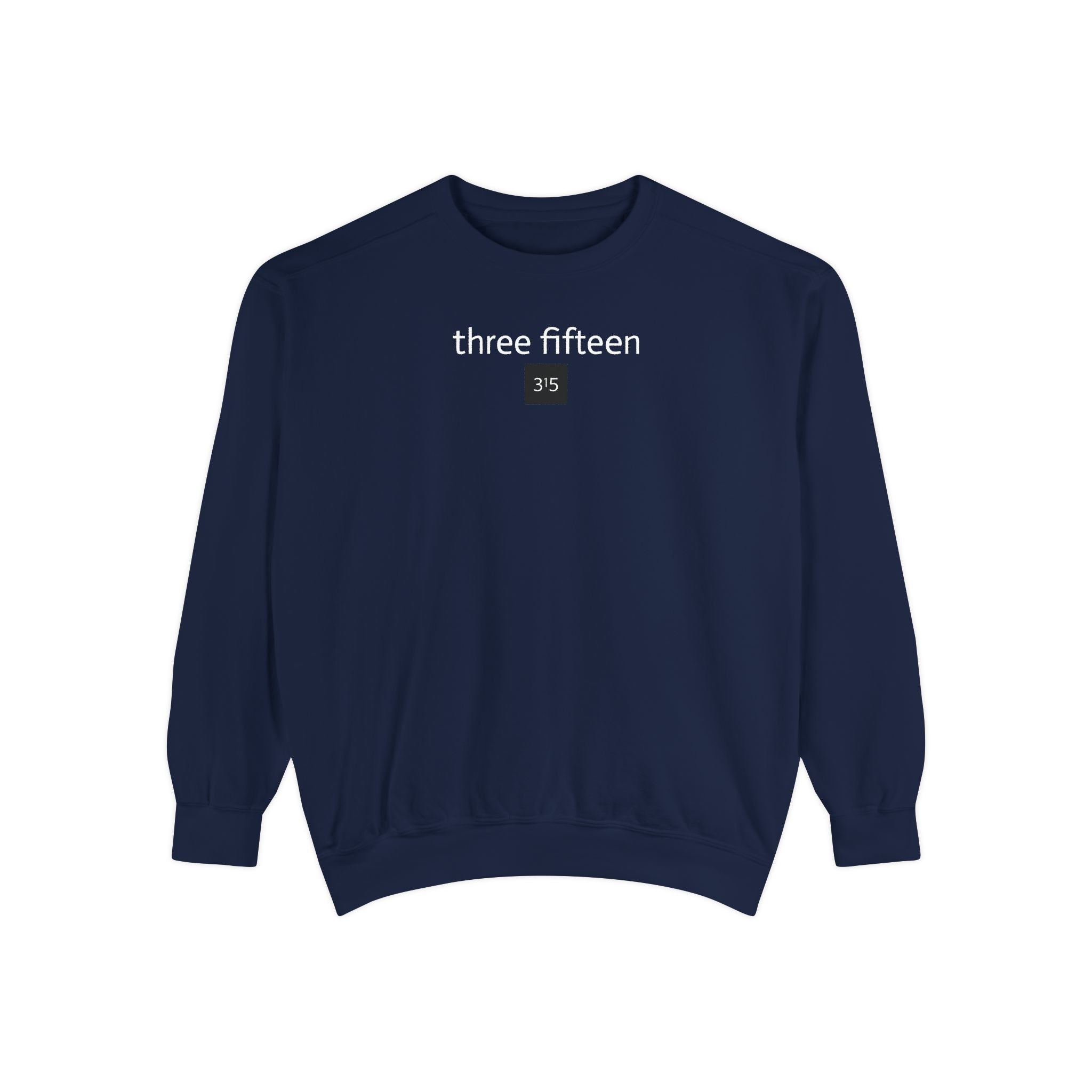 15 - Sweatshirt 315 Multi Color - Embroidered Minimalist Logo Sweatshirt —Crewneck Casual Pullover