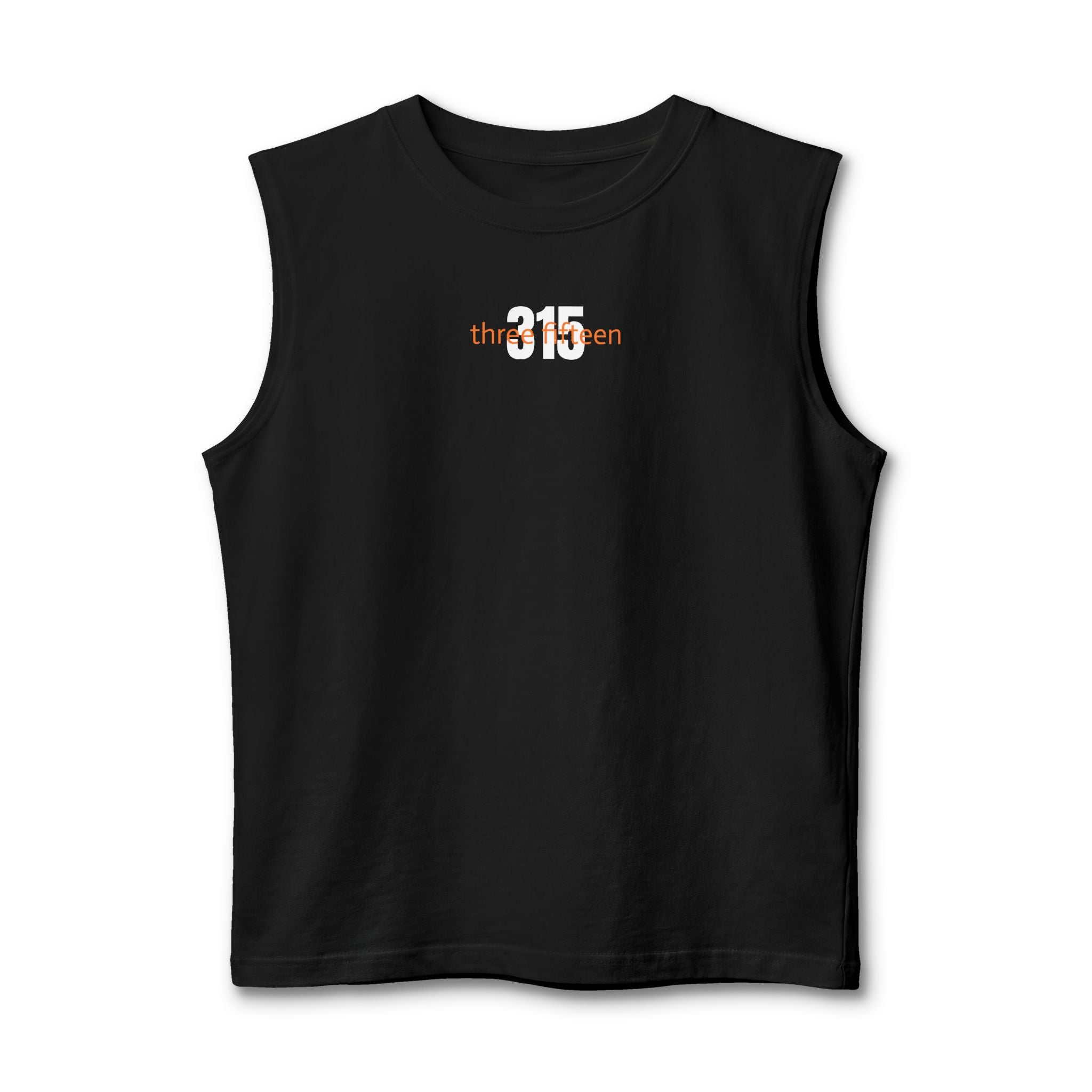 1131 - Muscle Tank — 'the 315' Minimalist Fitness Graphic Tank Top