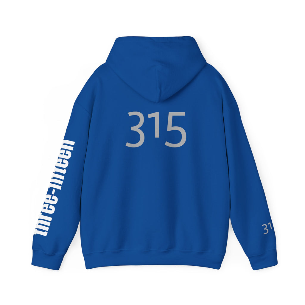 16 - Multi Color Printed Bold 315 Three Fifteen Inspirational Quote Hoodie - This Isn't The End Of My Story