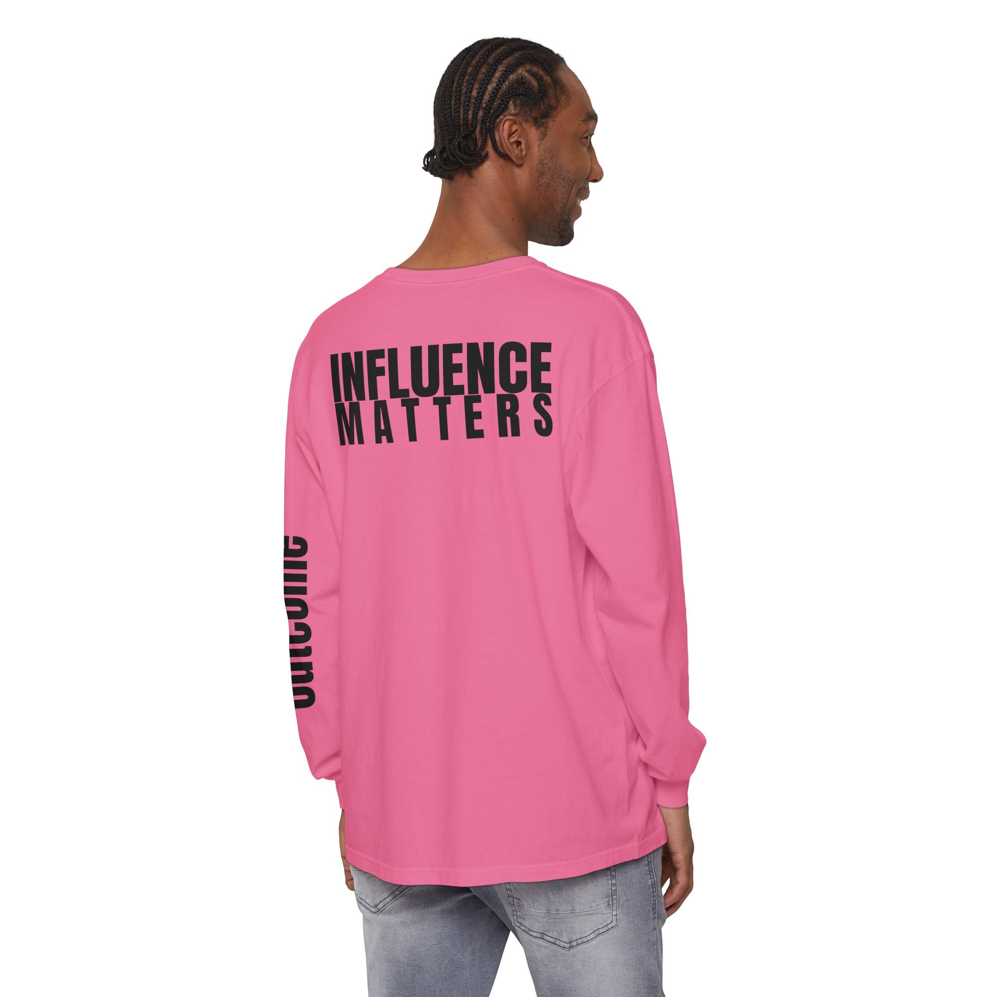 Influence Matters Unisex Long Sleeve T-Shirt - Inspirational Casual Wear
