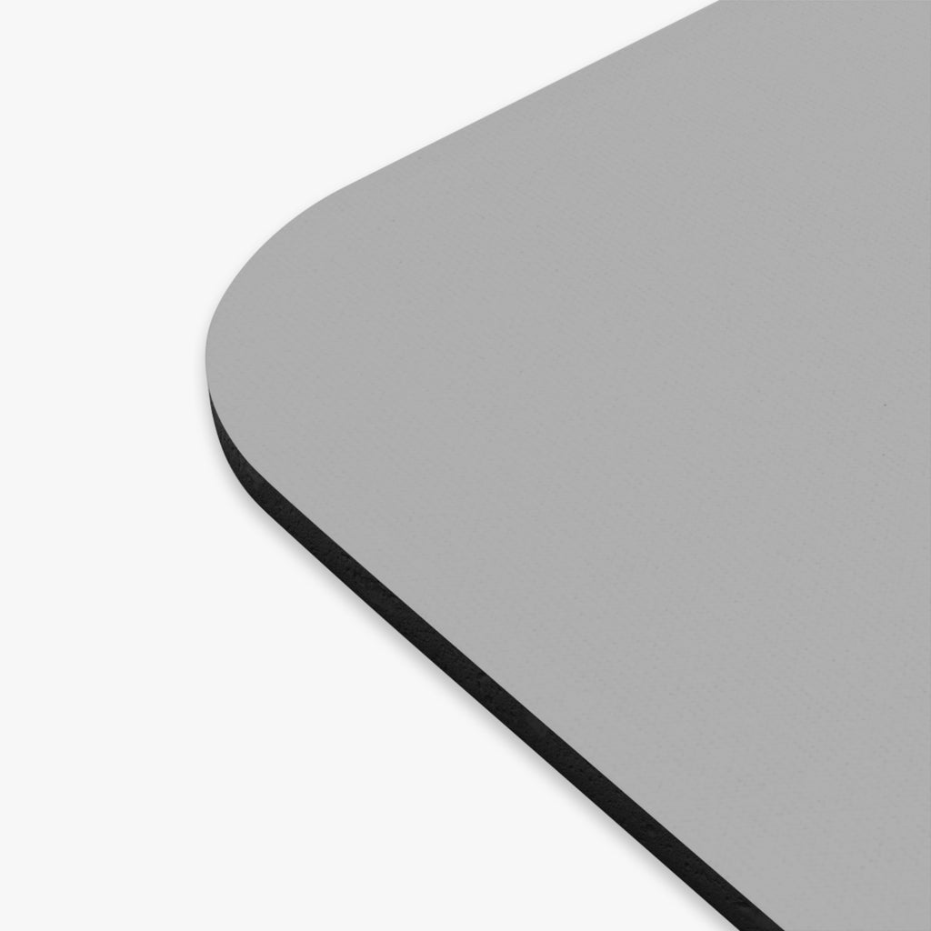 315 - Gray Minimalist Mouse Pad with '315' Accent — Slim Rectangle Desk Mat