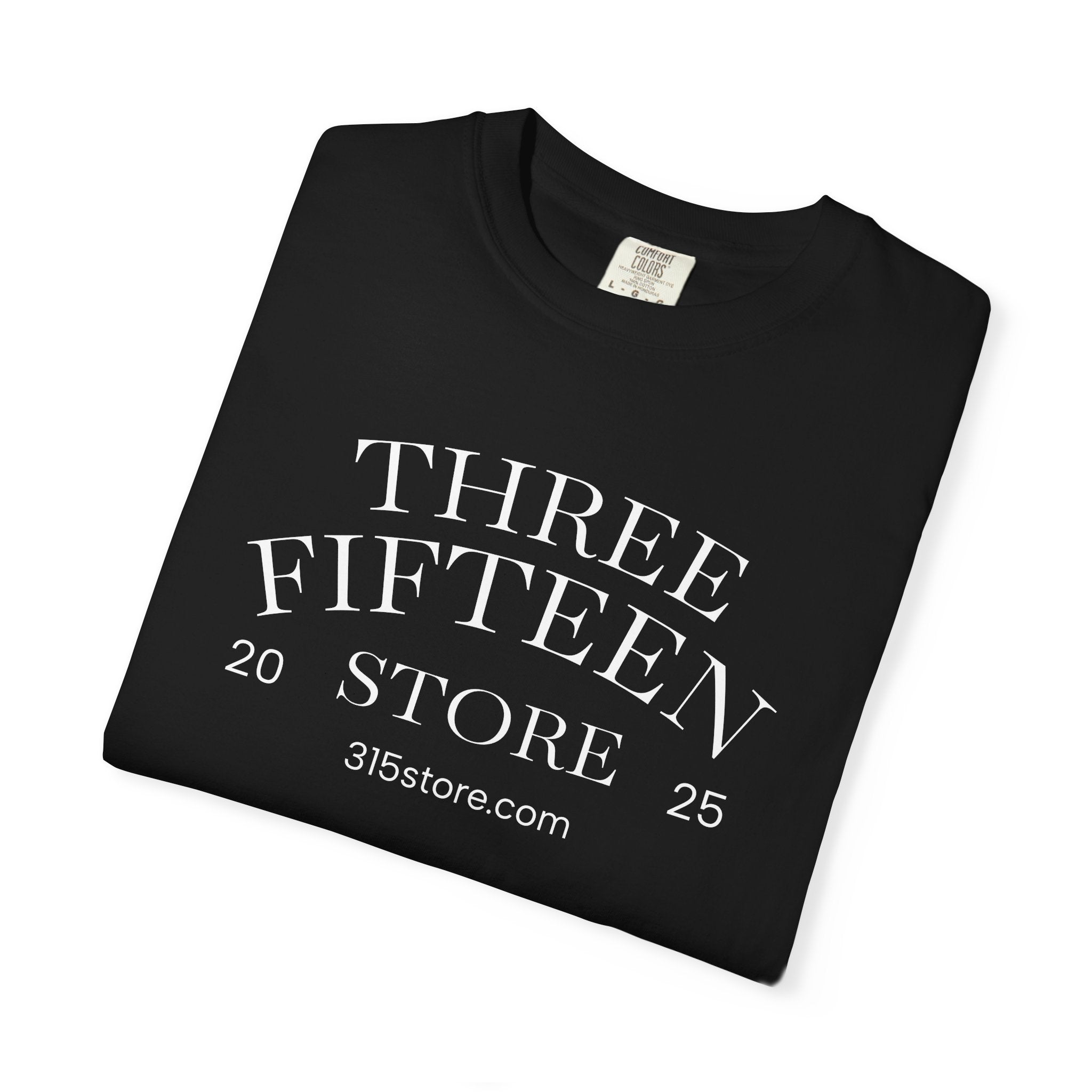 11 - Three Fifteen Store Plain Back Multi Colors Graphic T-Shirt