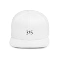 3 - Hat Custom 315 Flat Bill Snapback Cap